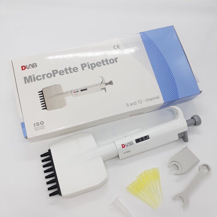 Micropipeta 8 Canales 5-50Μl Dlab ID-1535925