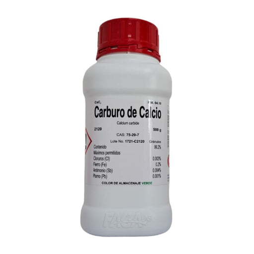 2120-500 - Carburo De Calcio R. A. De 500 G ID-6159