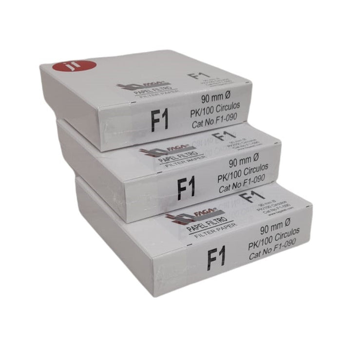 3F1-090 - Paquete De 3 Papel Filtro Cualitativo F1-090 ID-1387