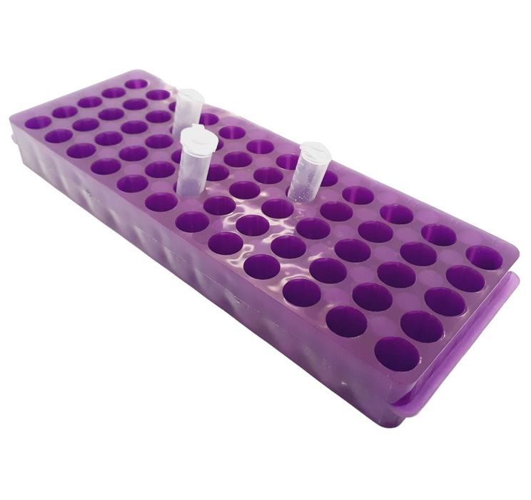 Sptc215 Morado - Gradilla Para Microtubos De 0.5Ml, 1.5Ml Y 2Ml ID-4833