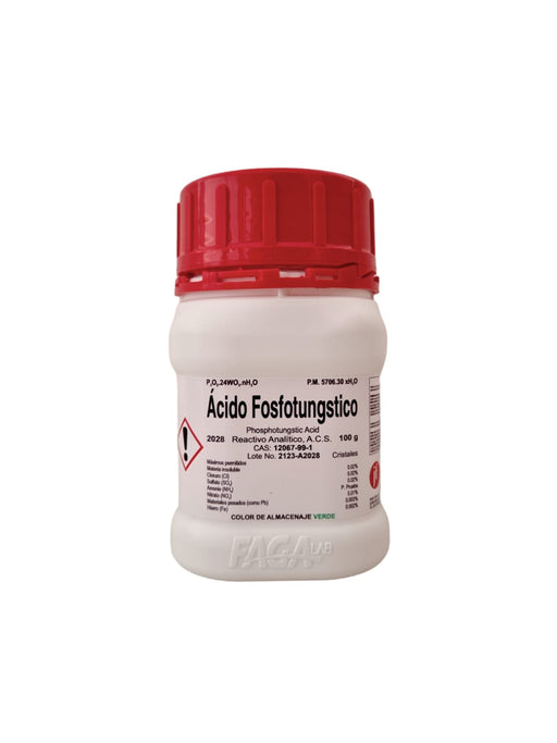 2028-100 - Acido Fosfotungstico R.A. De 100G ID-6255