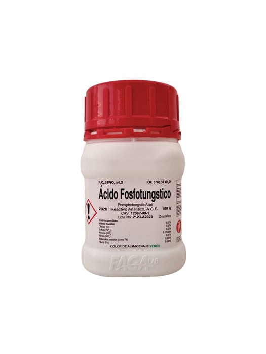 2028-100 - Acido Fosfotungstico R.A. De 100G ID-6255