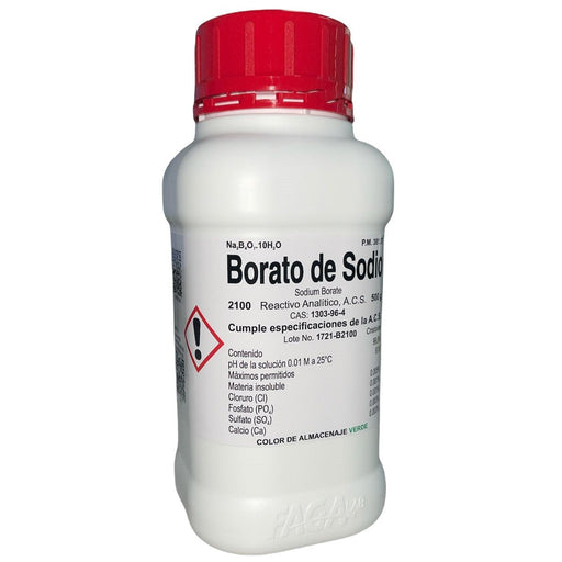 2100-500 - Borato De Sodio R. A. De 500 G ID-3404