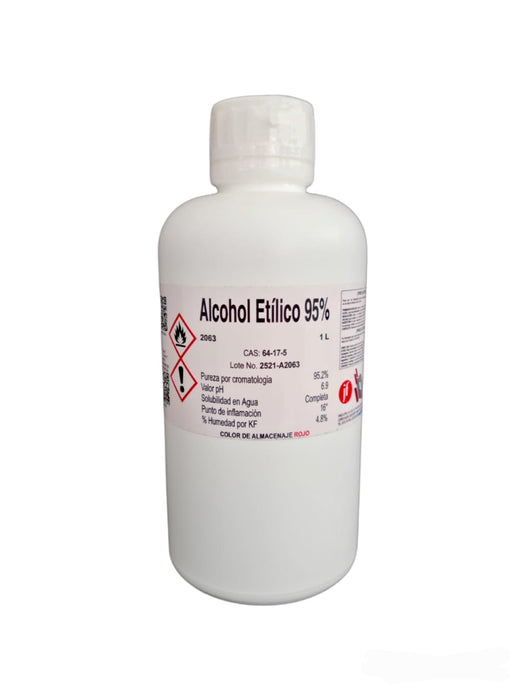 2063-1000 - Alcohol Etilico 95% 1 Litro ID-1993