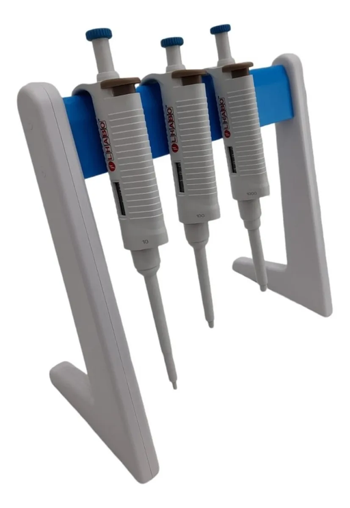 Paquete C/3 Micropipetas Autoclavable Y Soporte Tipo L Jf Lhabo ID-2080336