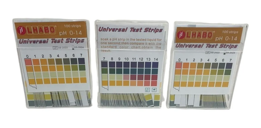 3Jfph014 - Papel Ph Universal 0-14 Medidor En Tiras Paq C/3 ID-4649