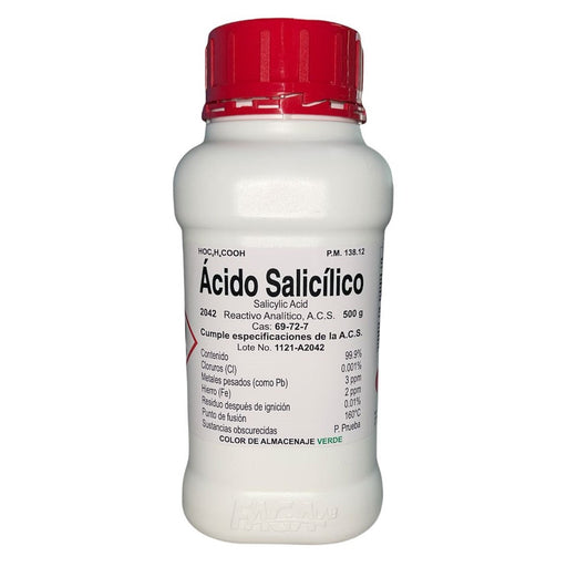 2042-500 - Ácido Salicílico R. A. De 500 G ID-1944