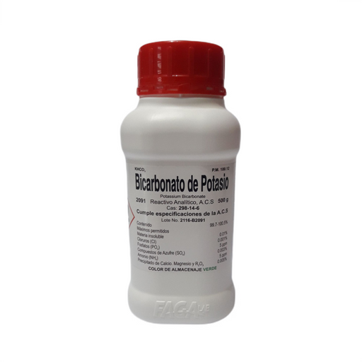 2091-500 - Bicarbonato De Potasio R. A. De 500 G ID-1884