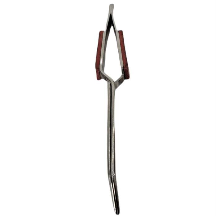 Pinza De Disección Curva C/Mango De Madera Acero Inox 929-C Pakistan ID-1568680