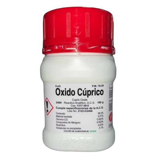 2400-100 - Oxido Cúprico R. A. De 100 G ID-2547