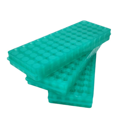 3Sptc215 Verde - Gradilla Para Microtubos De 0.5Ml, 1.5Ml Y 2Ml Paq C/3 ID-4914