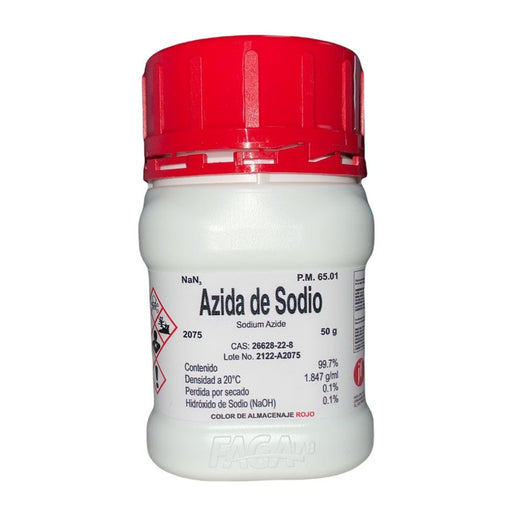 2075-50 - Azida De Sodio R. A. De 50 G ID-2060