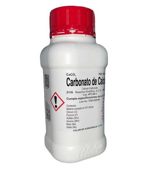 2116-500 - Carbonato De Calcio R. A. De 500 G ID-3460