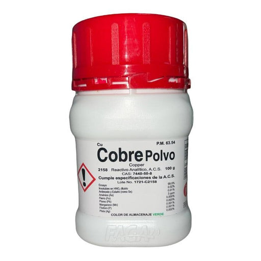 2158-100 - Cobre Polvo R. A. De 100 G ID-1844