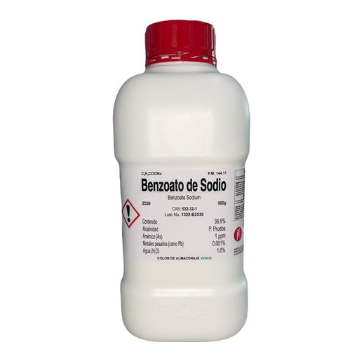 2530-500 - Benzoato De Sodio R. A. De 500 G ID-3378