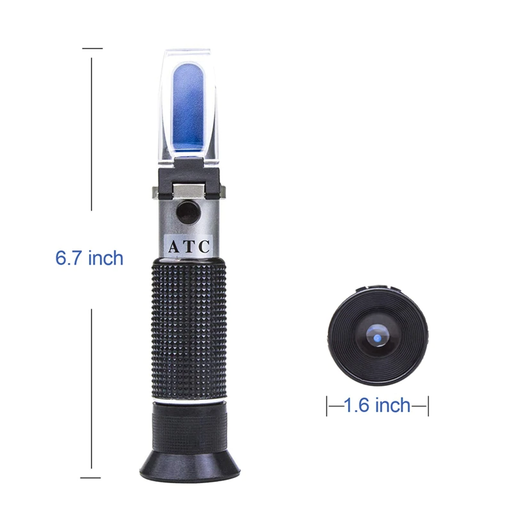Refractómetro Alcoholimetro 0/80-1 V/V Jf Lhabo ID-1575004