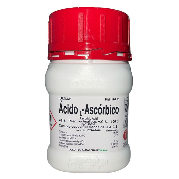 2018-100 - Ácido Ascorbico De 100 G ID-1686