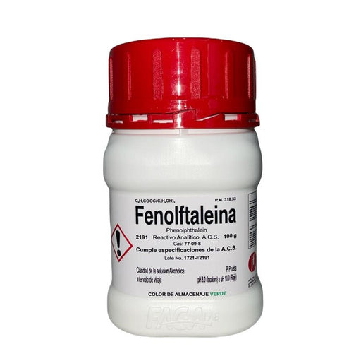 2191-100 - Fenolftaleina R. A. De 100 G ID-3306