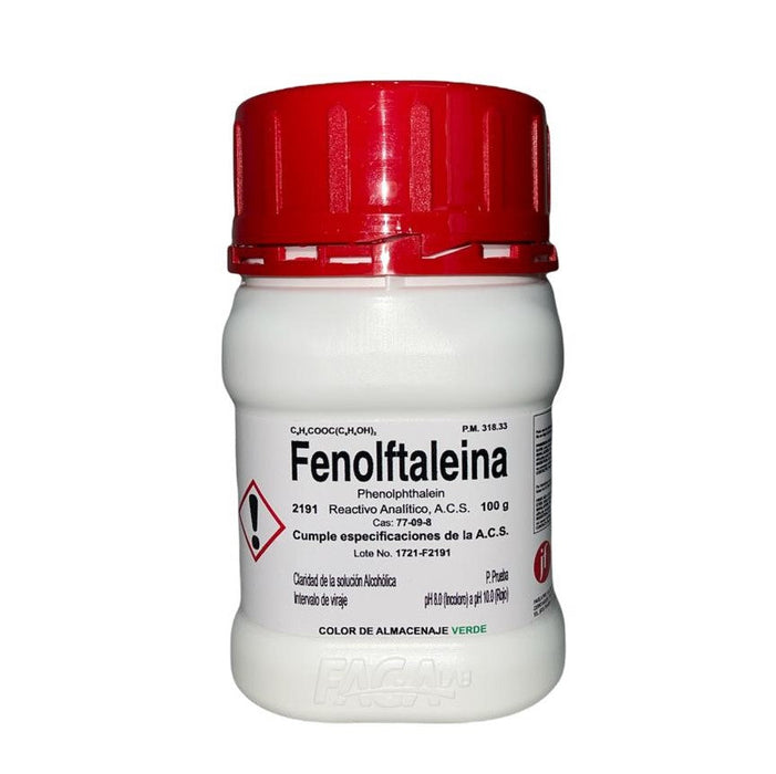 2191-100 - Fenolftaleina R. A. De 100 G ID-3306