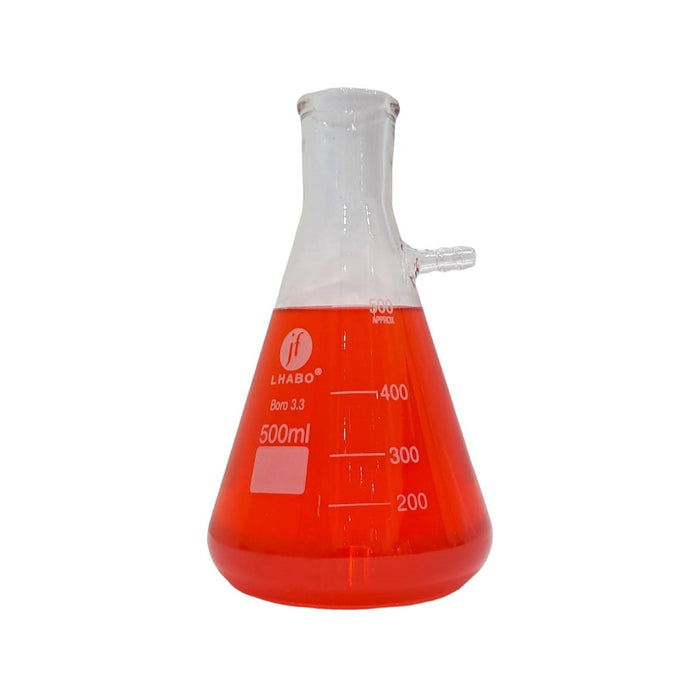 8-1432-500 - Matraz De Filtracion (Kitazato) 500Ml Paq C/8 ID-6524