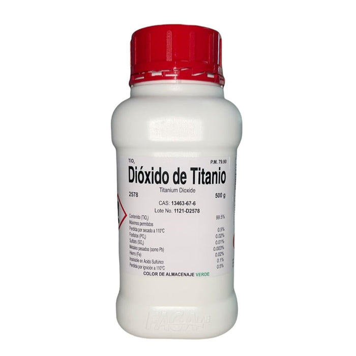 2178-500 - Dióxido De Titanio R. A. De 500 G ID-3642