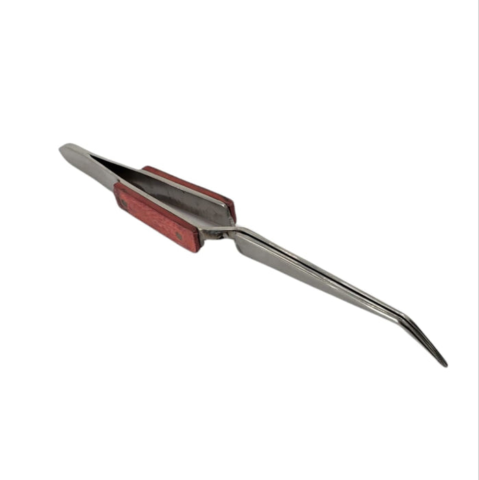 Pinza De Disección Curva C/Mango De Madera Acero Inox 929-C Pakistan ID-1568679