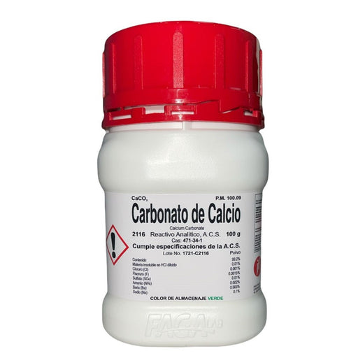 2116-100 - Carbonato De Calcio R. A. De 100 G ID-3454