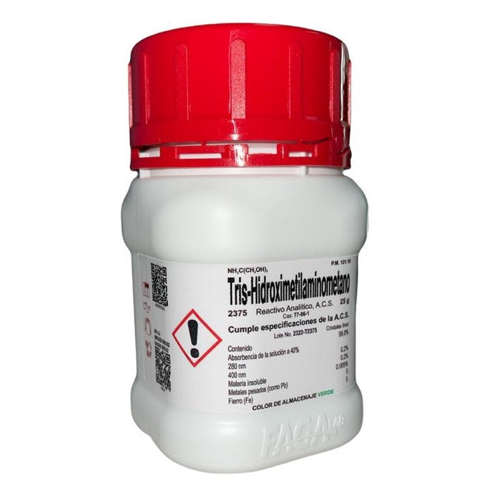 2375-25 - Tris-Hidroximetilaminometano R. A. De 25 G ID-2874