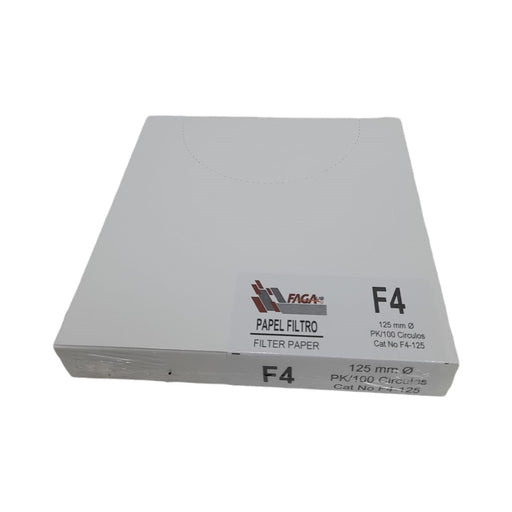 F4-125 - Papel Filtro Cualitativo C/100 F4-125 ID-1220