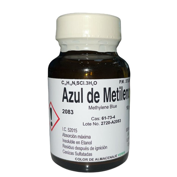 2083-10 - Azul De Metileno 10 G Colorante ID-3284