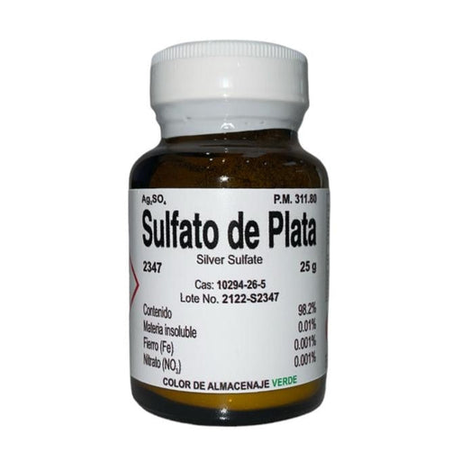 2347-25 - Sulfato De Plata R. A. De 25 G ID-2785