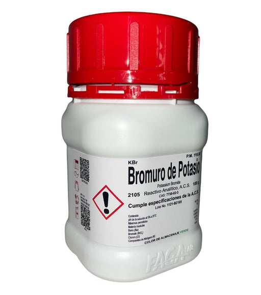 2105-100 - Bromuro De Potasio R. A. De 100 G ID-3269