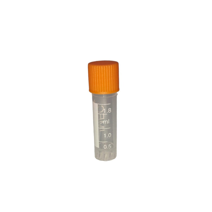 Tcc18N - Tubo De Congelación De Plástico Crioviales 1.8 Ml 100 Pzas Naranja ID-5017