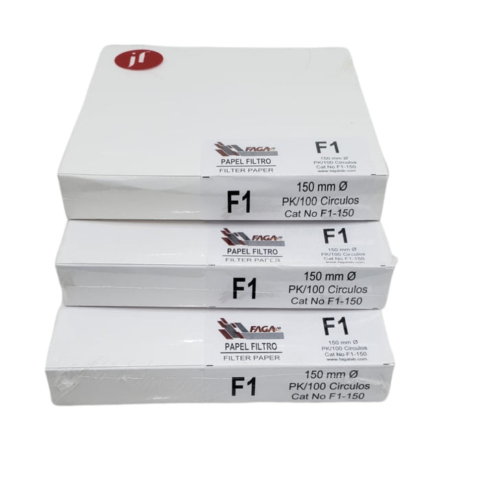 3F1-150 - Paquete De 3 Papel Filtro Cualitativo F1-150 C/100 ID-1443