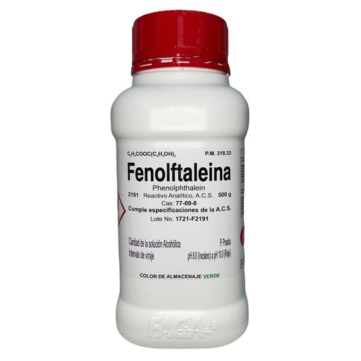 2191-500 - Fenolftaleina R. A. De 500 G ID-3670