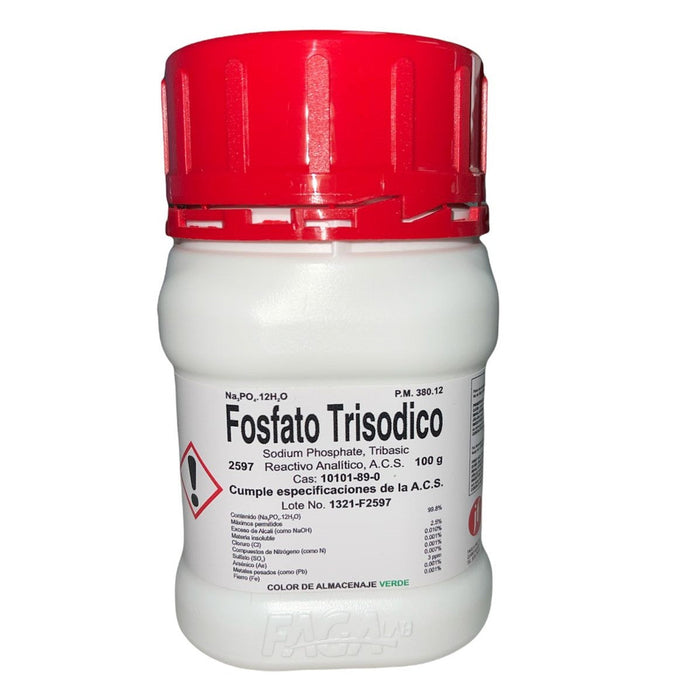 2597-100 - Fosfato Trisódico R. A. De 100 G ID-3740