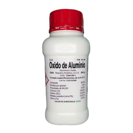 2289-500 - Oxido De Aluminio R. A. De 500 G ID-2557