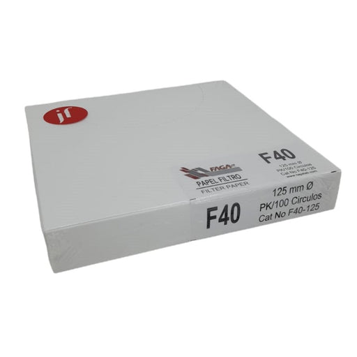 F40-125 - Papel Filtro Cuantitativo C/100 F40-125 ID-1281