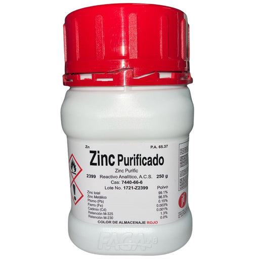 2399-250 - Zinc Polvo R. A. De 250G ID-3205