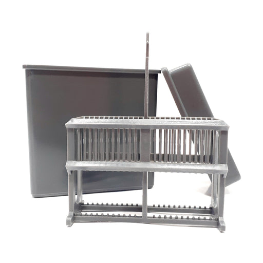 Cubeta Para Tinción Plastico P/24 Diapositivas Jf Lhabo ID-1536349