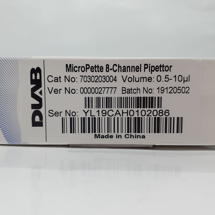 Micropipeta 8 Canales 0.5-10Μl Dlab ID-1535980