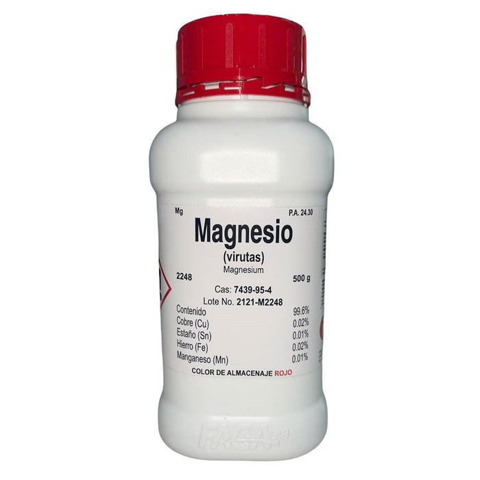 2248-500 - Magnesio (Virutas) R. A. De 500 G ID-2350