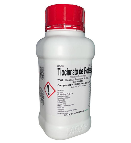 2362-500 - Tiocianato De Potasio R. A. De 500 G ID-2864