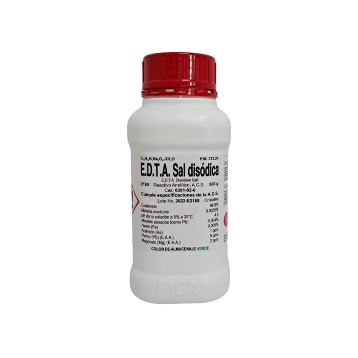 2180-500 - E.D.T.A. Sal Disodica R. A. De 500 G ID-6344