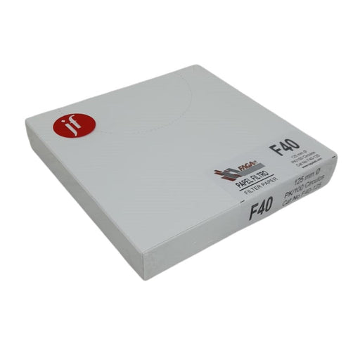 F40-125 - Papel Filtro Cuantitativo C/100 F40-125 ID-1280