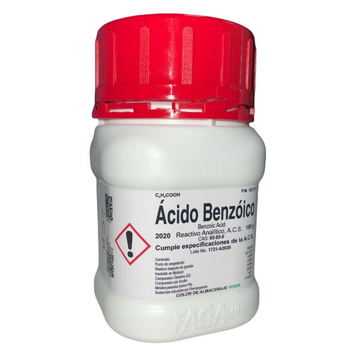 2020-100 - Ácido Benzoico R. A. De 100 G ID-1709