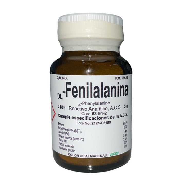 2188-5 - L- Fenilalanina De 5 G ID-2260