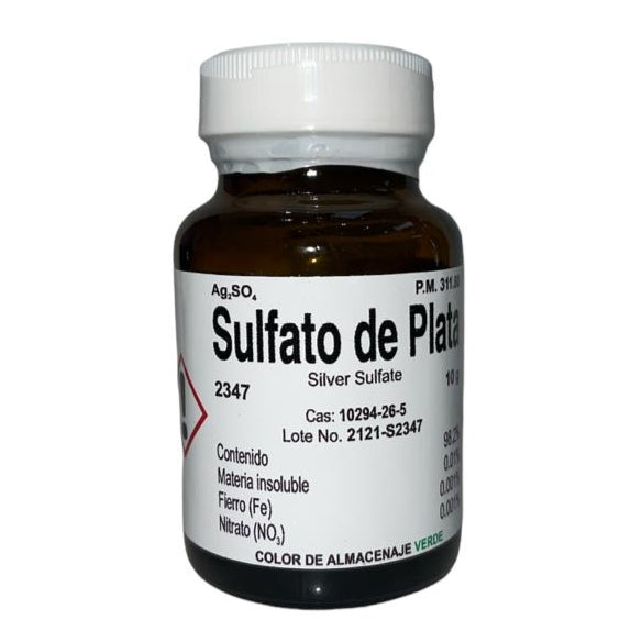 2347-10 - Sulfato De Plata R. A. 10 G ID-2774