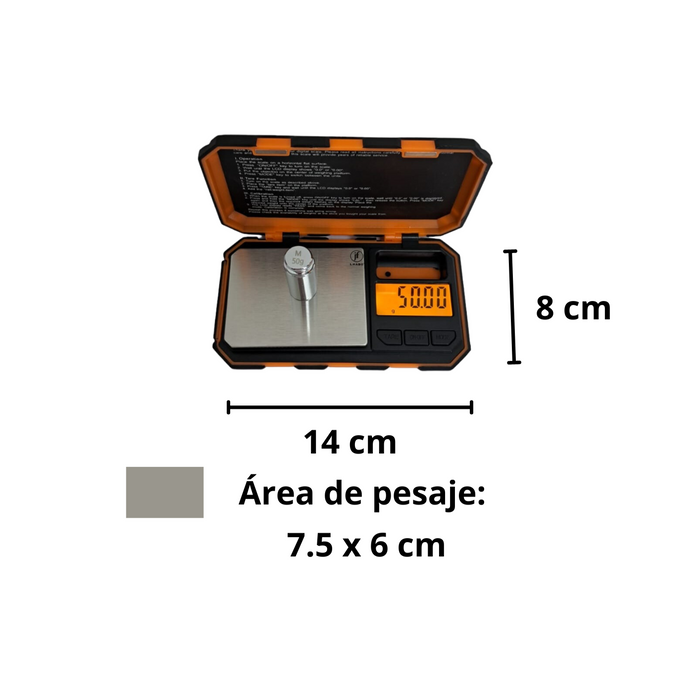 Balanza Portátil Uso Rudo 200G/0.01G Uf200H Jf Lhabo ID-2477921