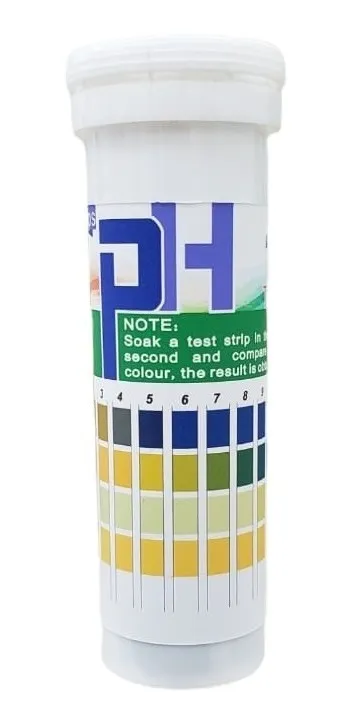 Pph014C - Papel Ph Universal 0-14 Medidor En Tiras ID-4718